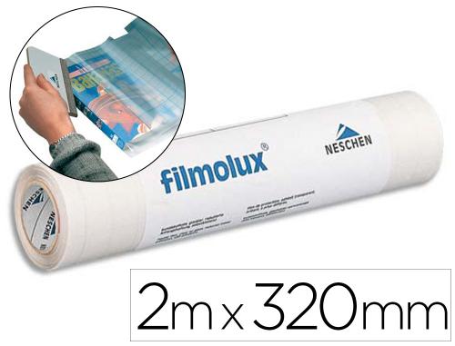 Papeterie Scolaire : Film pvc adhesif transparent pour la couverture de livre pose defere lux cristal 2mx320mm specifique