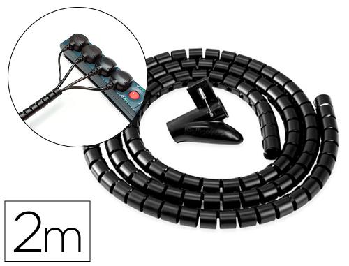 Papeterie Scolaire : Guide-câbles fellowes cablezip entièrement réutilisable peut s'assembler longueur 2m coloris noir