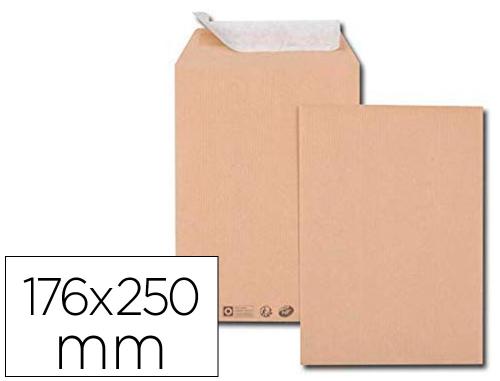 Papeterie Scolaire : Pochette gpv kraft 90g b5 176x250mm boîte de 500