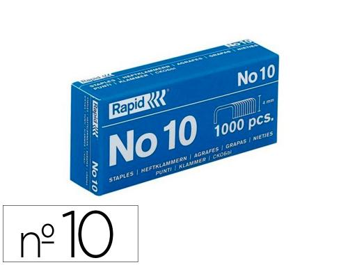 Papeterie Scolaire : Agrafe safetool nº10 galvanisée boîte 1000 