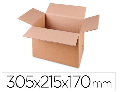 Papeterie Scolaire : Caisse à hauteur variable antalis carton ondulé fond automatique prédécoupe aux angles 305x215x170mm