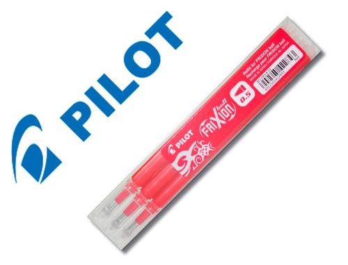Fournitures de bureau : Recharge roller pilot frixion ball pointe fine coloris rouge set 3 