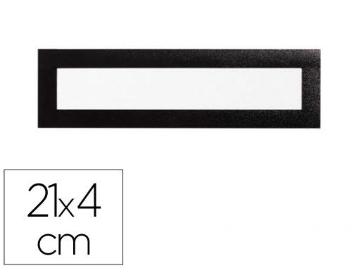 Papeterie Scolaire : Cadre affichage durable duraframe magnetic top a4 21x4cm sachet 5 unites coloris noir
