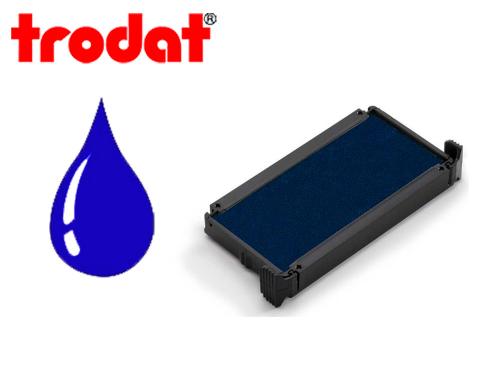 Papeterie Scolaire : Cassette encrage trodat 6/4914b pour tampon encreur printy 4914 coloris bleu