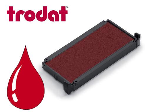 Papeterie Scolaire : Cassette encrage trodat 6/4913c pour printy 4913/4913t/4953 coloris rouge boite 10 