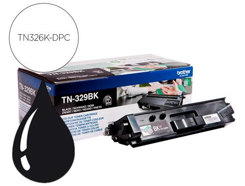 Papeterie Scolaire : Toner compatible brother tn329bk