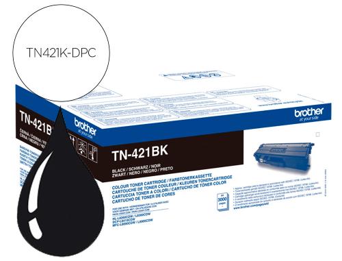 Papeterie Scolaire : Toner compatible brother tn421bk