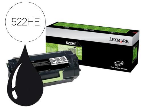 Papeterie Scolaire : Toner compatible lexmark 52d2h0e-522h