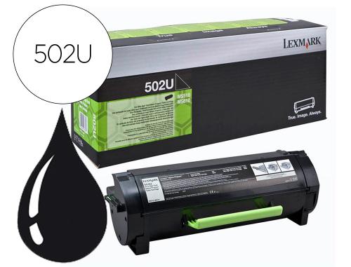 Papeterie Scolaire : Toner compatible lexmark 50f2u00-502u