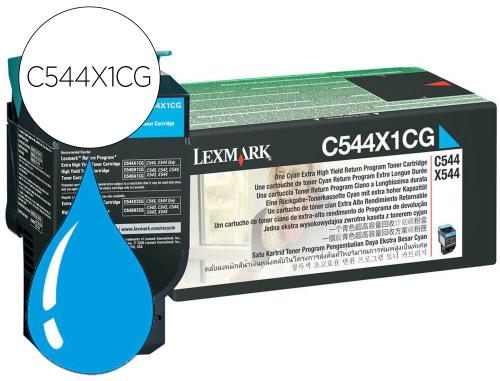 Papeterie Scolaire : Toner compatible lexmark c544x1cg