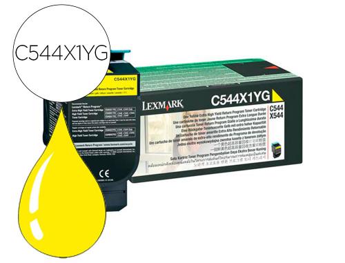 Papeterie Scolaire : Toner compatible lexmark c544x1yg