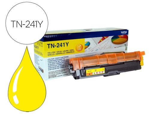 Papeterie Scolaire : Toner compatible brother tn241y