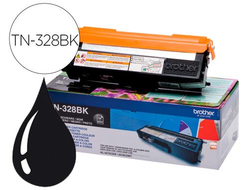 Papeterie Scolaire : Toner compatible brother tn328bk