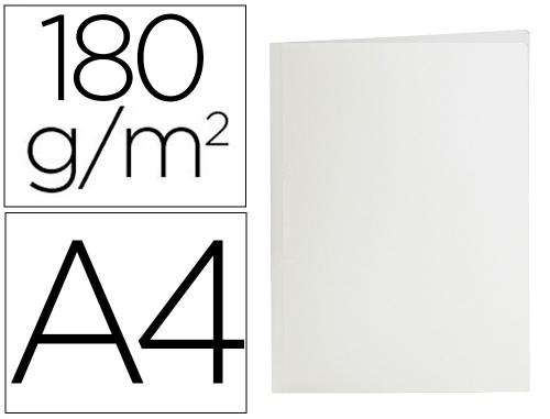 Papeterie Scolaire : Chemise liderpapel papier cartonne 180g/m2 310x230mm document a4 coloris blanc