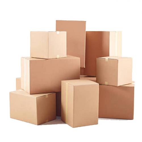 Papeterie Scolaire : Caisse américaine LNE Emballage carton ondulé simple cannelure 50x40x40cm