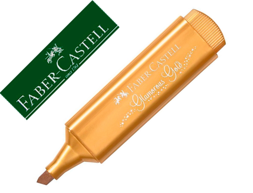 Faber-Castell Textliner 46 - Surligneur - Pointe Biseautée - Glamorous Gold