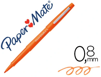 Paper Mate Flair Original - Feutre Fin - Pointe Moyenne 1mm - Orange