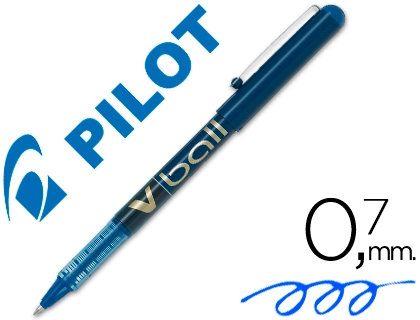 Pilot Vball - Roller - Pointe Moyenne 0.7 mm - Bleu
